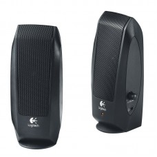 Колонки Logitech Speaker System S-120, 2.0, 2.2W(RMS), Black, OEM, [980-000010]
