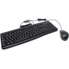 Комплект Logitech Desktop MK120 мышь+клавиатура  USB чёрная